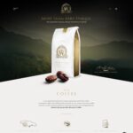 طراحی سایت قهوه فروشی